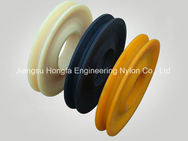 Customized Plastic Mc Nylon Pulley / Sheaves /Wheel for Sale