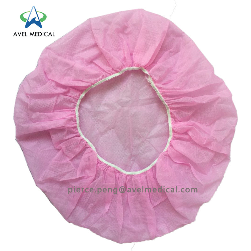 Disposable Nonwoven Bouffant Hairnet Cap, Hair Net, Mob Cap, Mop Cap, Disposable Cap, Doctor Cap, Surgical Cap, Bouffant Cap, Nurse Cap, Polypropylene Cap