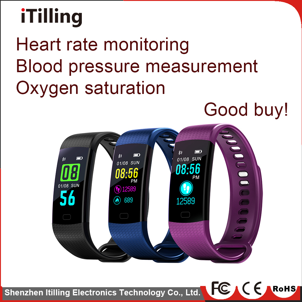 Smart Bracelet Band Wristband Fitness Tracker Smart Watch Phone Bracelet Watch with Heart Rate Monitor, Blood Pressure Monitor