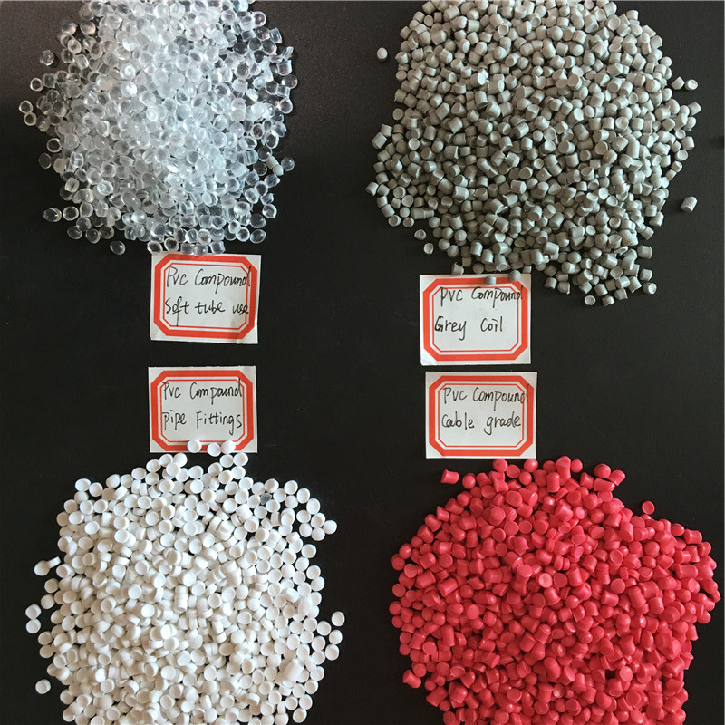 SGS RoHS 100% Origin PVC Compound Granules for Pipe Fitting