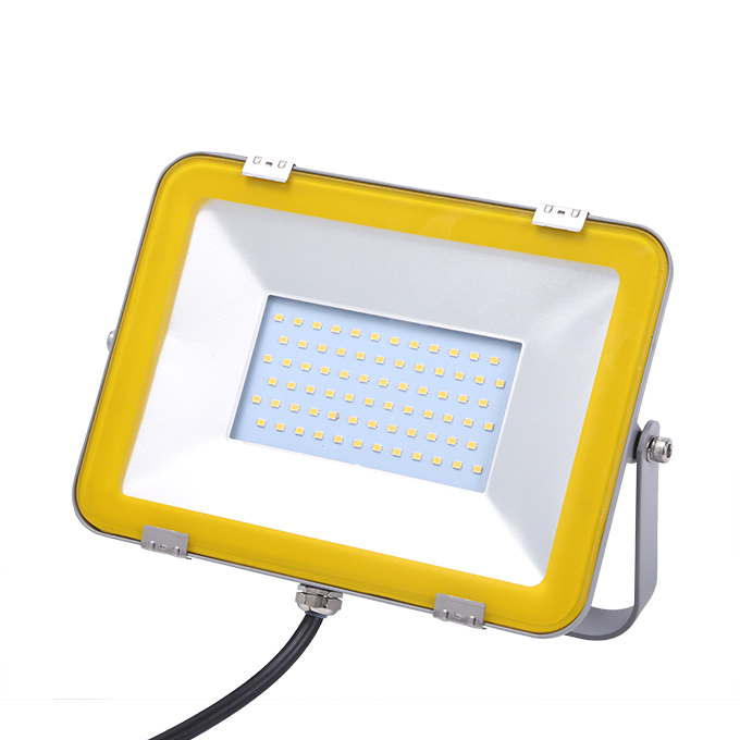 Yellow Body AC85-265V Driver 30W LED Flood Light (SLFAP33)