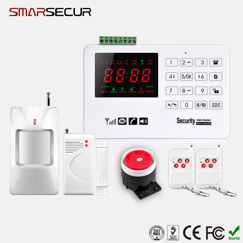 PSTN Wireless Burglar Alarm Wholesale Alarm Home Security