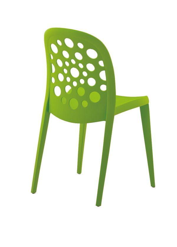 Multi-Colored PP Stackable Restaurant Modern Plastic Chair (038)