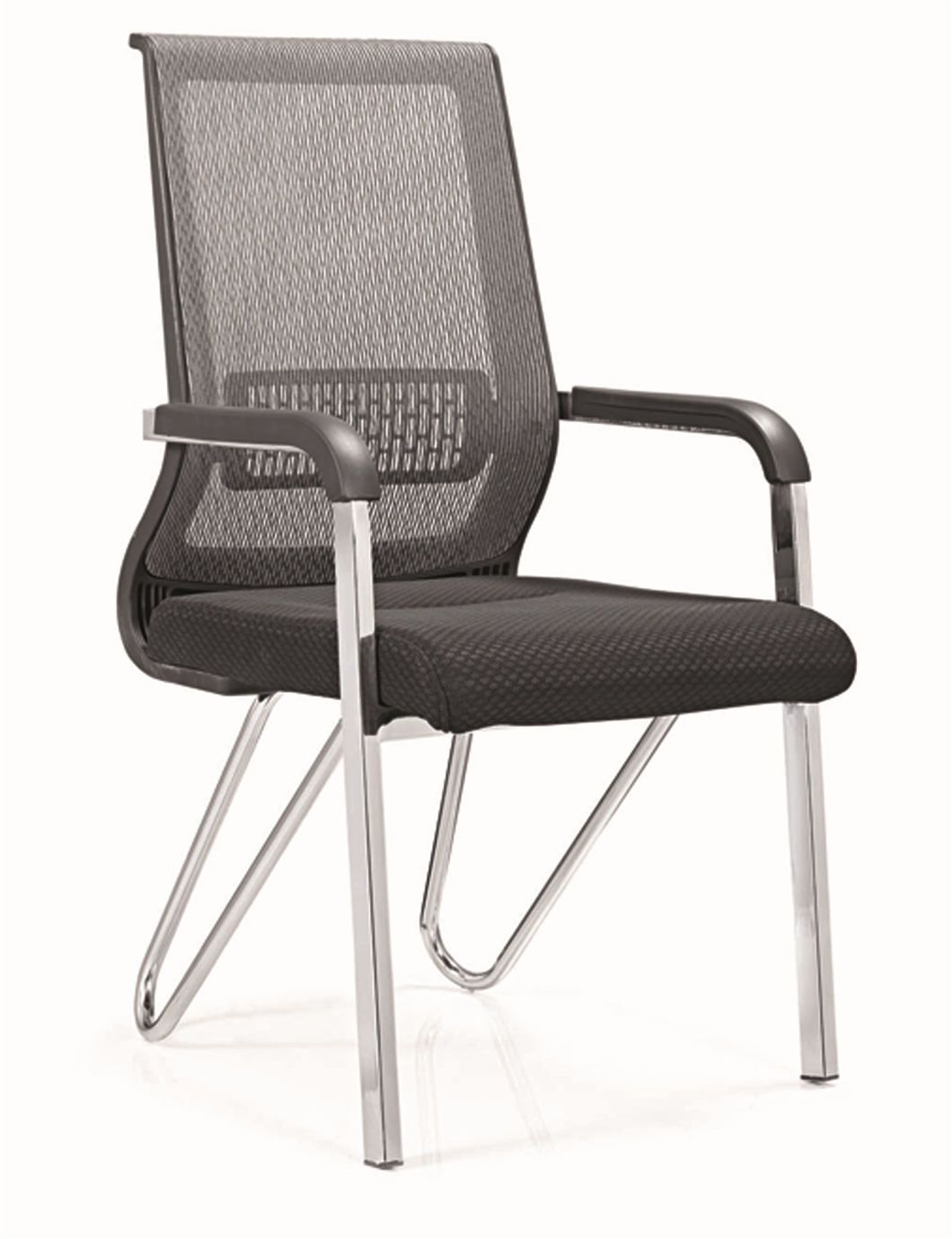 Affordable Special Legs Mesh Metal Fixed Staff Computer PP Desk Chair