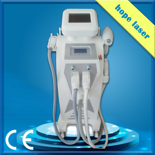 2016 3 in 1 Shr Opt + Laser + RF Multifunction Skin Beauty Machine