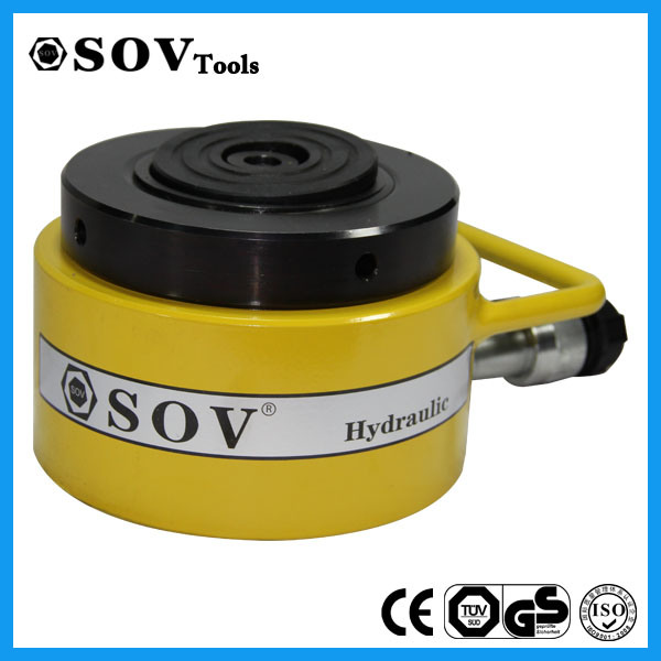 Low Height Compact Lock Nut Hydraulic RAM Cylinder