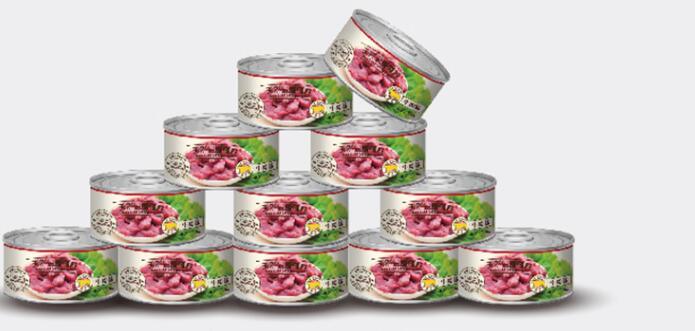 Wet Beefcanned Vegetables Angular Cuts Bulk Dog Food