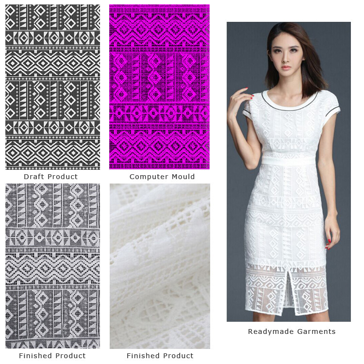 Fashion African Chemical Lace Fabric