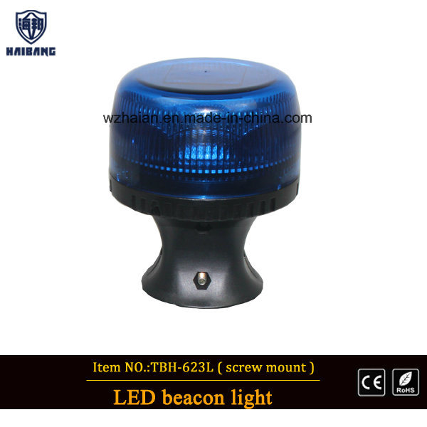 Blue LED Ambulance Emergency Warning Beacon Light with Magnet Tbh 623L