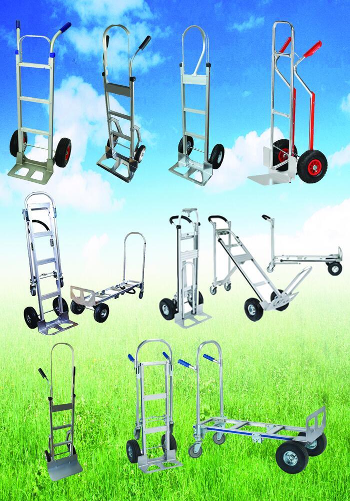 Heavy Duty Two Wheel Aluminum Hand Trolley/Truck for Warehouse