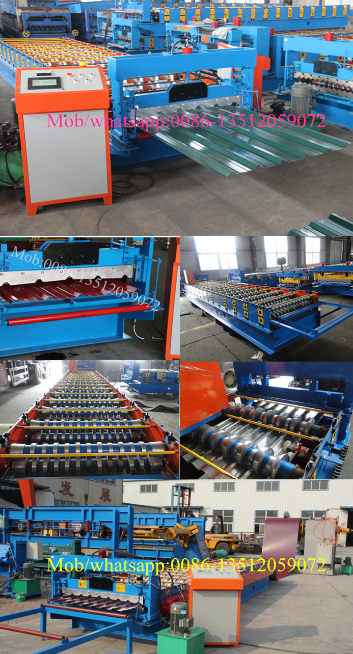 Trapezoid Roof Tile Roll Forming Machine