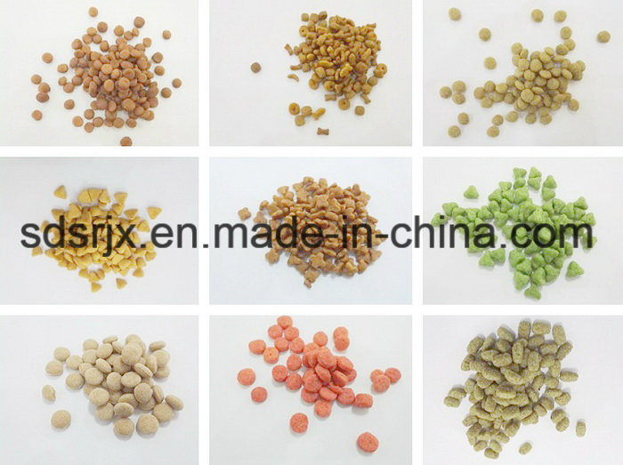 Twin-Screw Cereal Basing Extruded Dry Pet Dog Food Extruder Machine