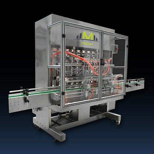 Fully Auto 6 Nozzles Filling Machine with High Speed Water Bottling Machine
