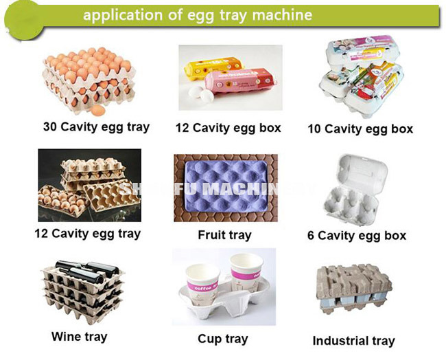 High Speed Capacity 2000pic/H Paper Plate Egg Tray Carton Making Machine