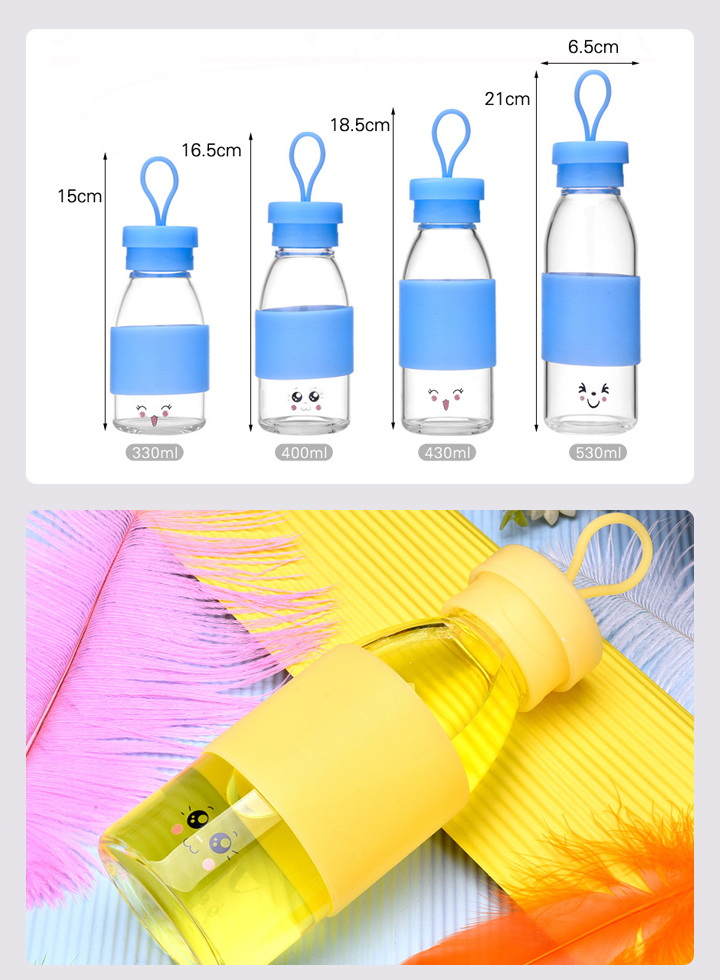 Promotional Gift Items Child Water Bottle with Silicone Sleeve