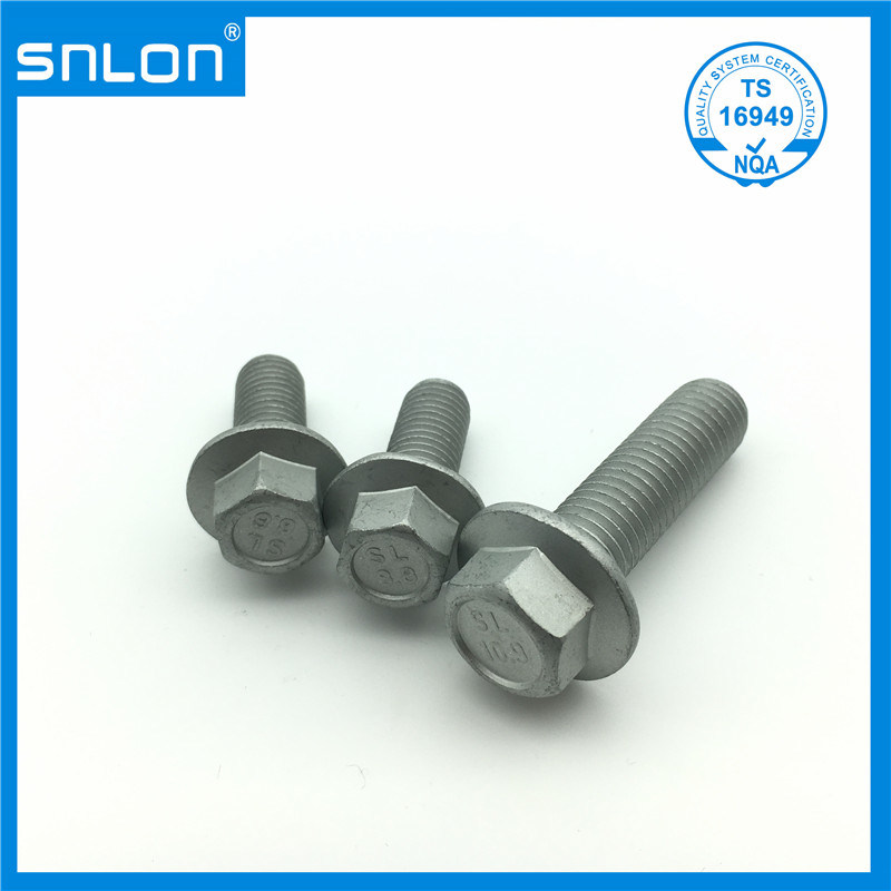 Hot DIP Galvanized Head Screw with Flange Bolt High Tensile