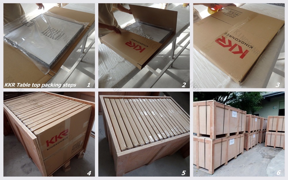 Solid Surface Fast Food Restaurant Tables and Chairs