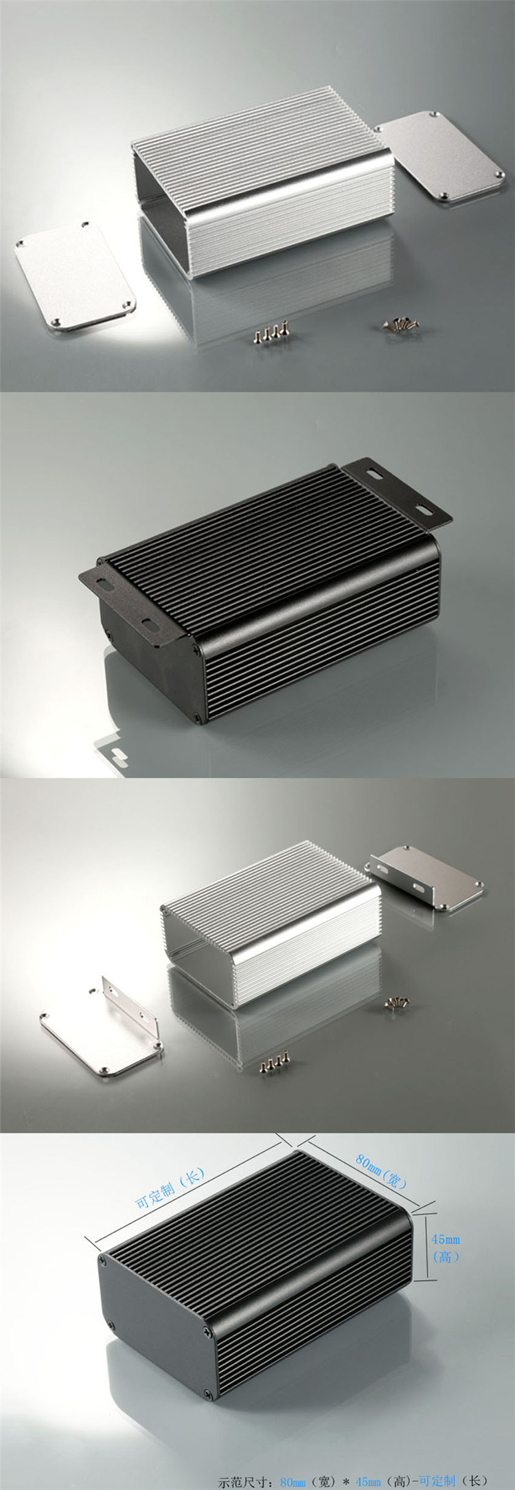 Portable Aluminum Tool Box with Drawers for Trucks