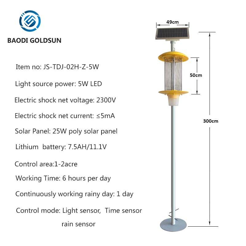 Solar Pest Controller, Solar Insect Killer Lamp Made in China