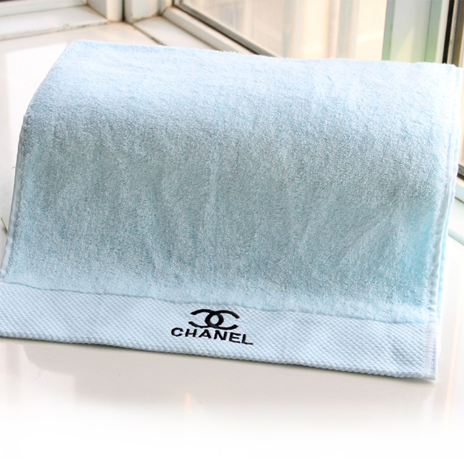 Luxury Microfiber Plain Color 100% Cotton Bathroom Towels