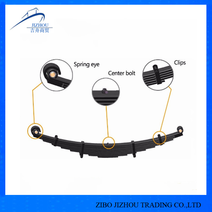 Trailer Leaf Spring Leaf Assembly for Truck Suspension Parts