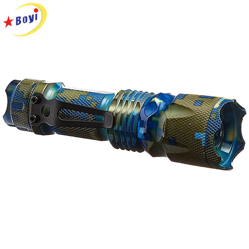 The Original Peacock Blue Ultra Bright High Lumen Output LED Mini Tactical Flashlight