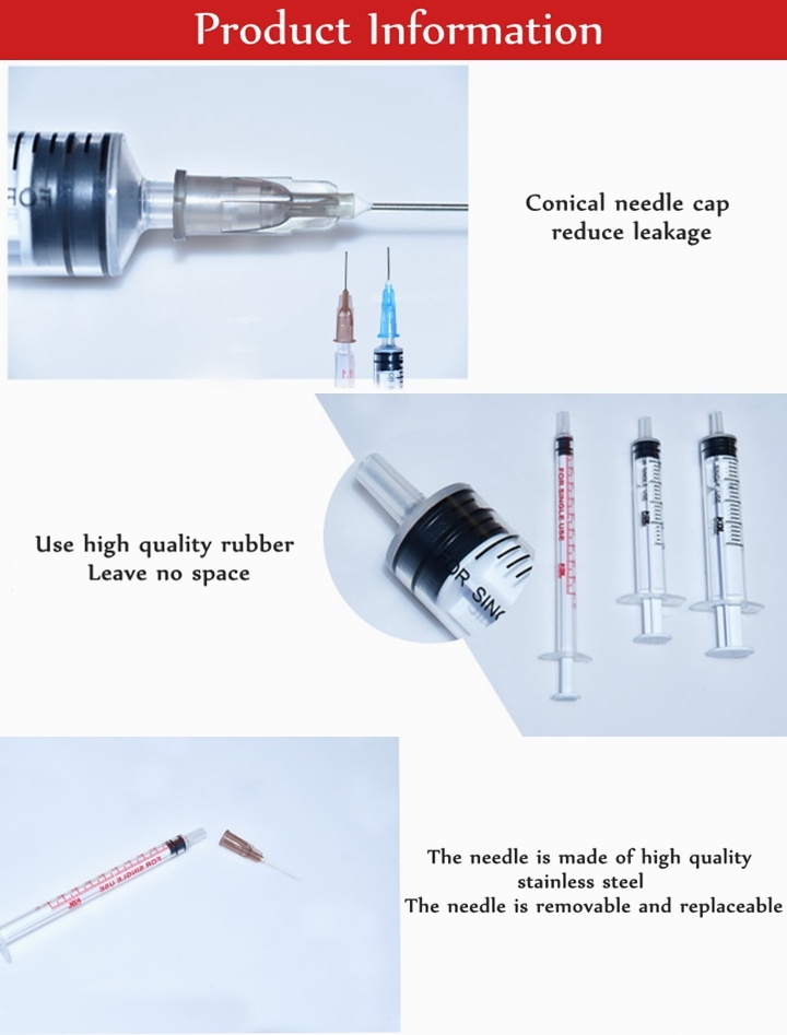 China Manufacture Disposable Sterile Syringe