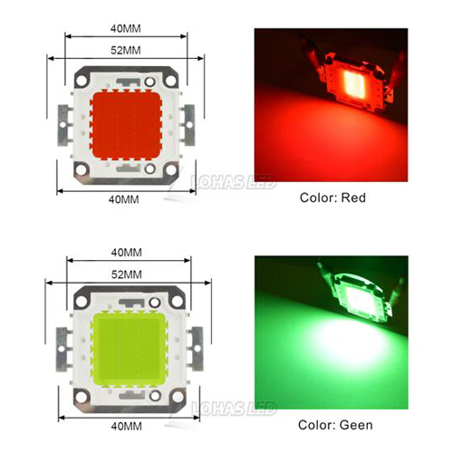 High Power COB LED Chip 10W 20W 30W 50W 100W LED COB