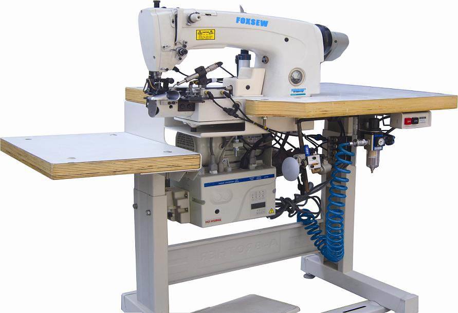 Automatic Lockstitch Hemming on Trousers Bottoms and Sleeves Machine