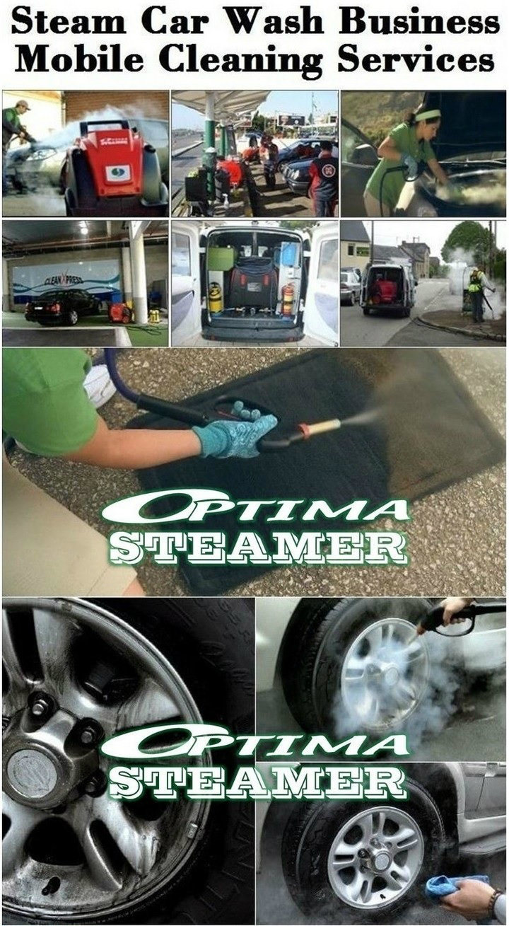 All New Optima Steamer Distributors X-Series (Steam Car wash business) (XD)