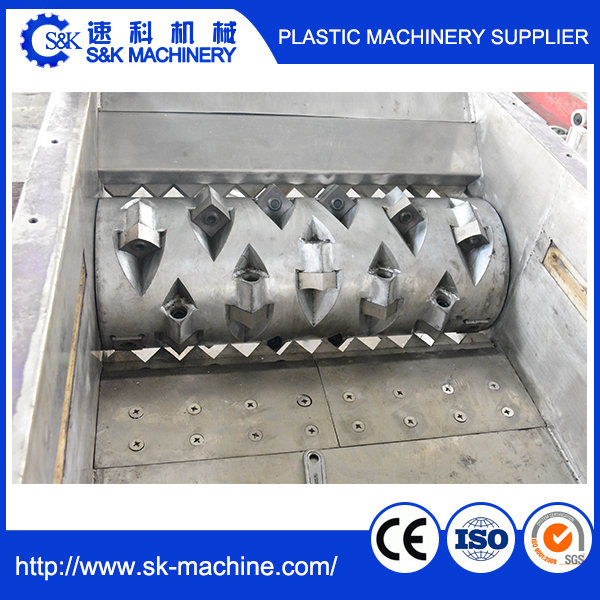 Single Shaft Shredder Recycling Machine for Electric Cable