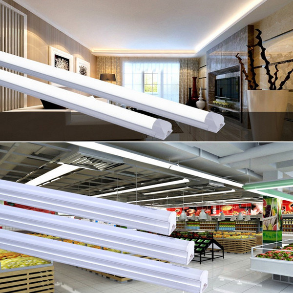 T5 Integrated LED Tube Light 2700- 6500K 9W Integrated 600mm 0.6m 2FT LED Tube Lamps