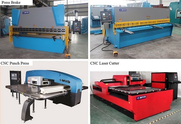 5mm Sheet Metal Bending Machine 125 Tons Plate Bending Machine