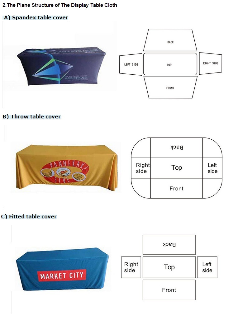 100% Polyester Rectangle Cheap Wholesale Promotional Table Cloths