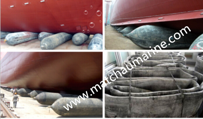 Ship Launching Marine Rubber Airbags