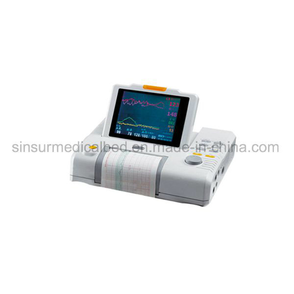 7'' Screen Fetal Doppler Foldable High Quality Patient Fetal Monitor