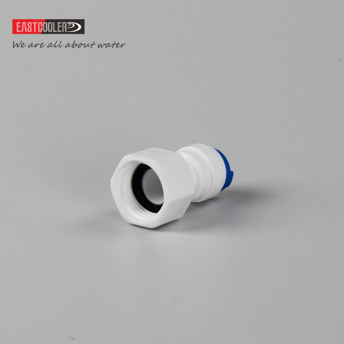 Eastcooler Plastic Straight Female Thread Quick Water Tube Fittings