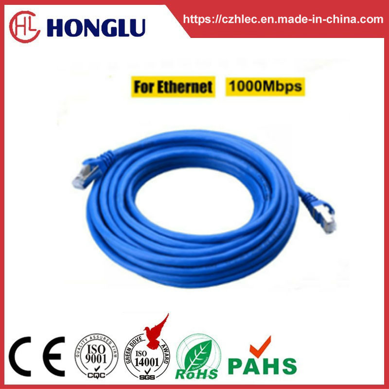 RoHS 1000Mbps Cat5e STP Network LAN Cable for Ethernet