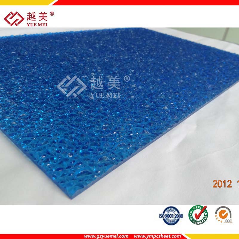 Embossed Polycarbonate Roofing Sheet Textured Solid Sheet Price PC Sheet