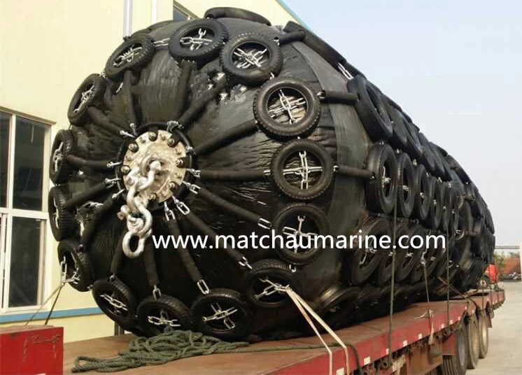 China Pneumatic Dock Boat Rubber Fender Supplier