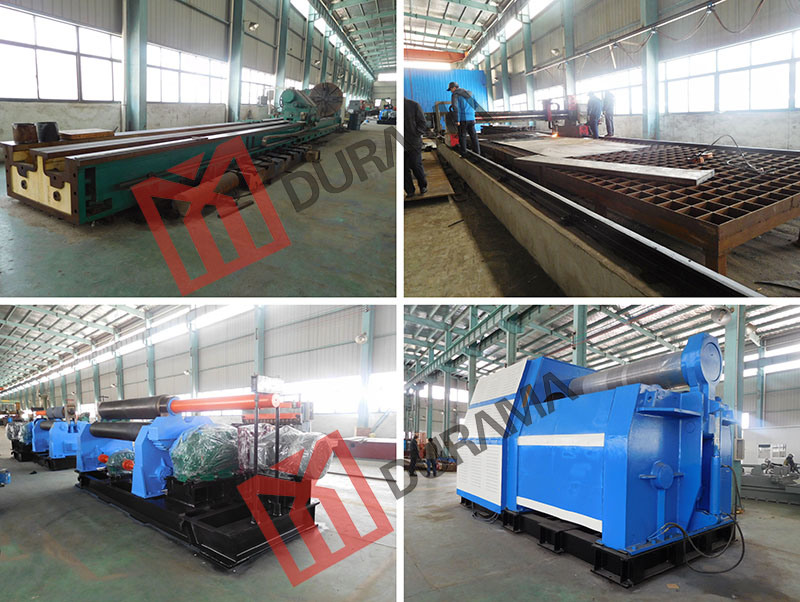 CNC 4 Roller Plate Forming Machine, Plate Rolling Machine