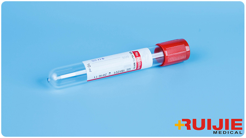 Disposable Medical Plain Vacuum Blood Collection Tube