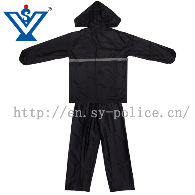Police Raincoat Wtih Reflection (SYFZ-02)