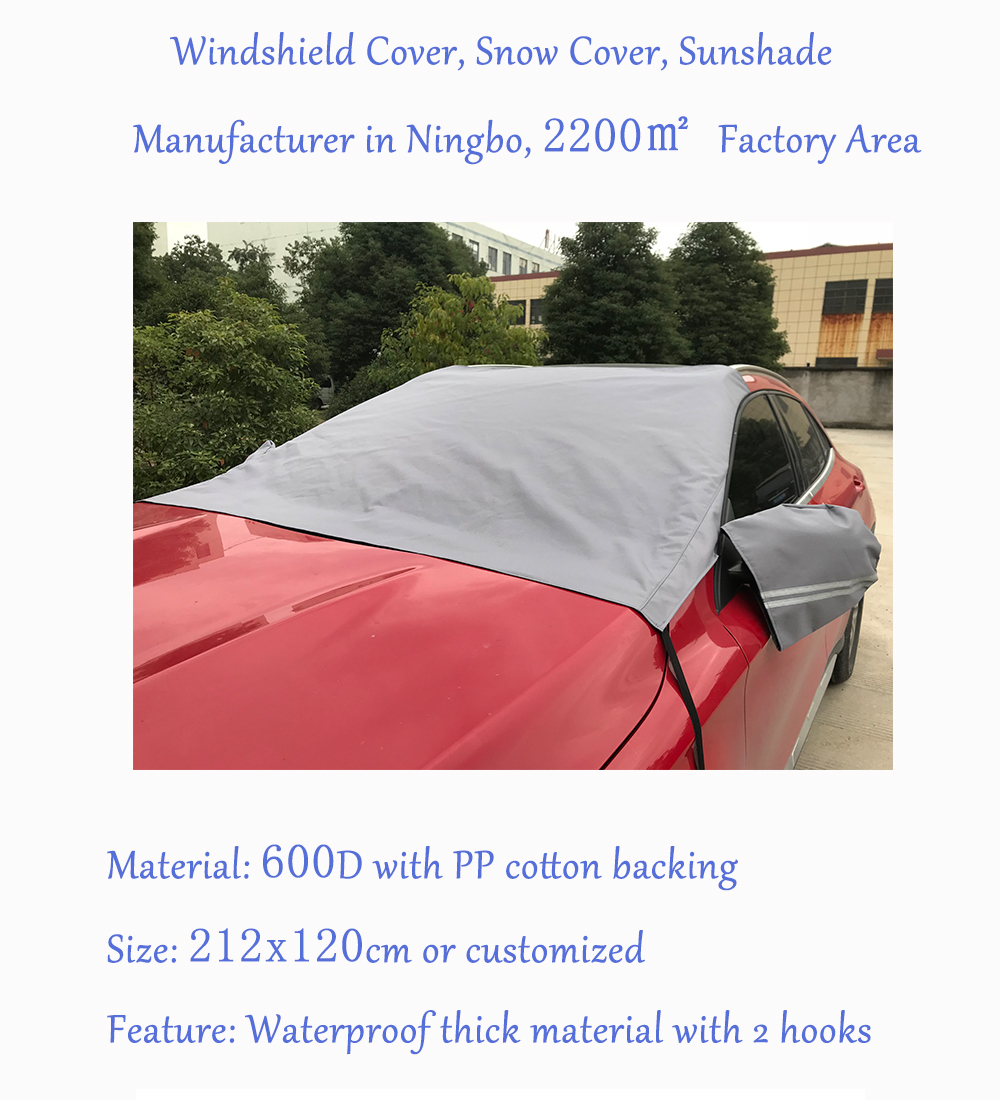 Auto Accessory Car Accessory Windscreen Cover Car Side Mirror Safety Design Hail Proof Car Windshield Snow Covers