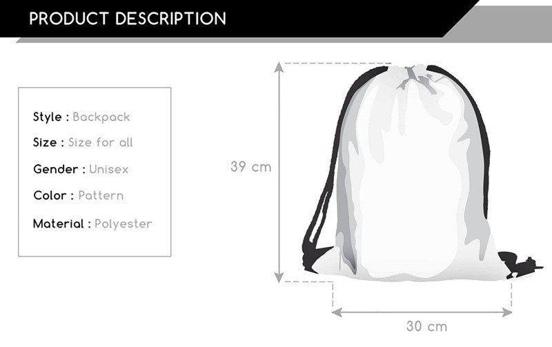 2018 New Fashion Ladies Solid Color Drawstring Bag Personality Diagonal Shoulder Bag Unicorn Bag Girl Backpack Mini Bag