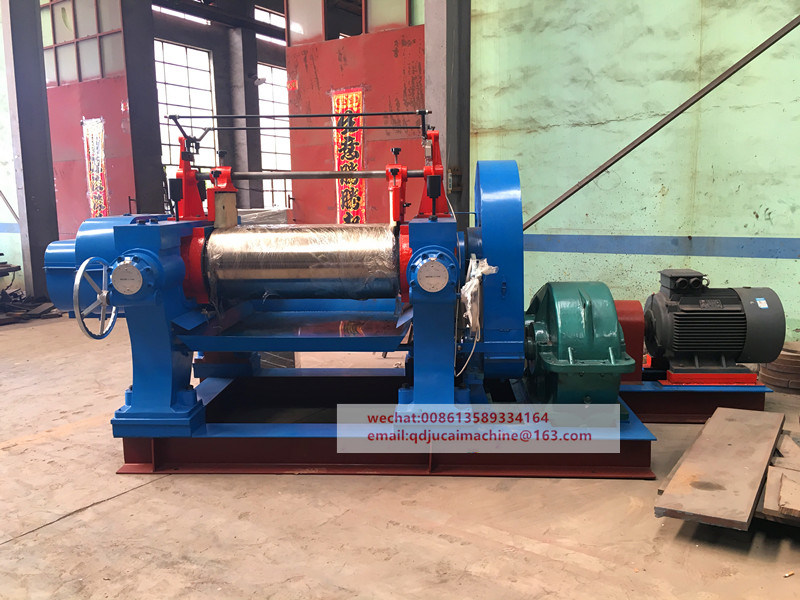 Two Roll Open Rubber Mixing Mill Machinery