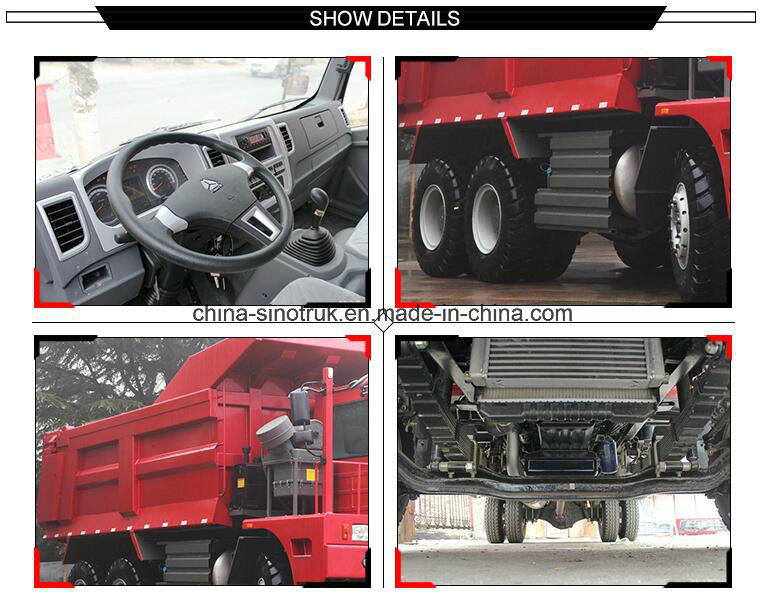 China Best HOWO Mining Dump Truck of Sinotruk 6*4