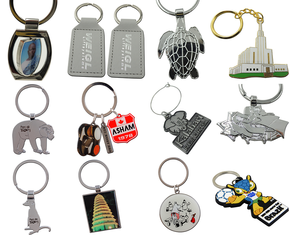 Custom Design Printing Cute Key Chain with Epoxy