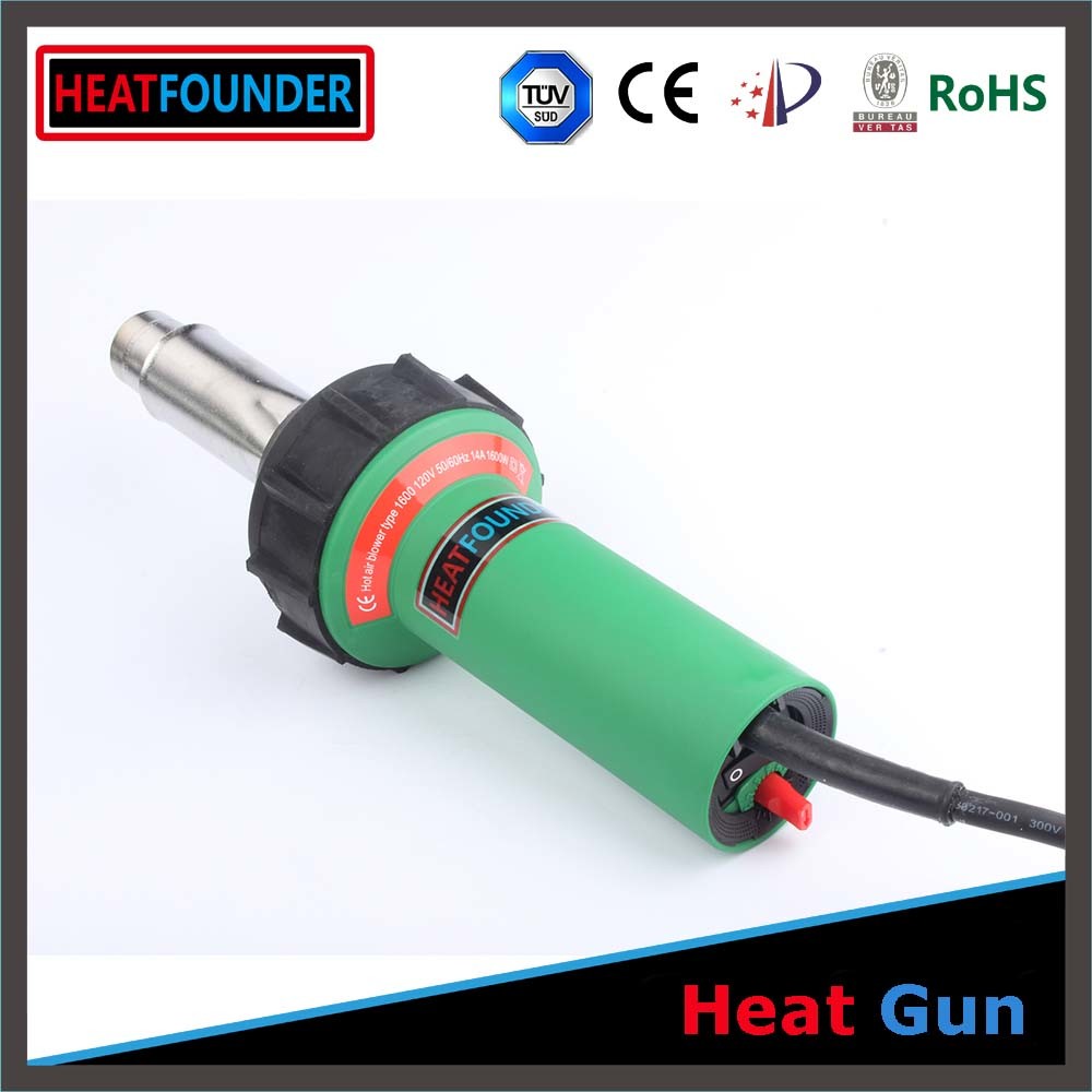 1600W Green Hot Air Welding Machine with Temperature Switch