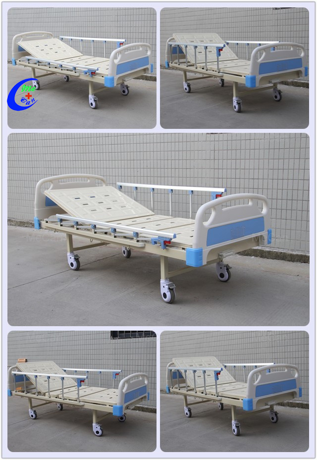 Cheap Hospital Single Manual Crank Care Bed